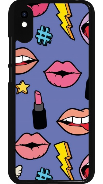 Xiaomi Redmi 9A Case Hülle - Lips and lipgloss