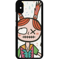 Coque Xiaomi Redmi 9A - Little Girl Sketch