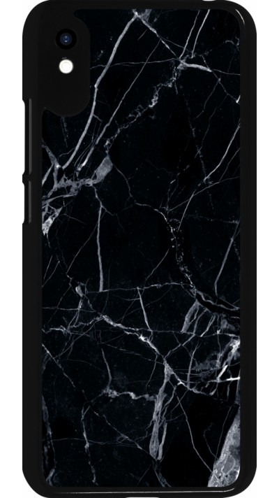 Xiaomi Redmi 9A Case Hülle - Marble Black 01