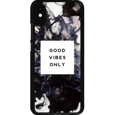 Xiaomi Redmi 9A Case Hülle - Marble Good Vibes Only
