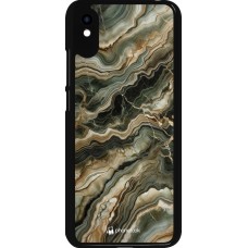 Xiaomi Redmi 9A Case Hülle - Oliv Marmor
