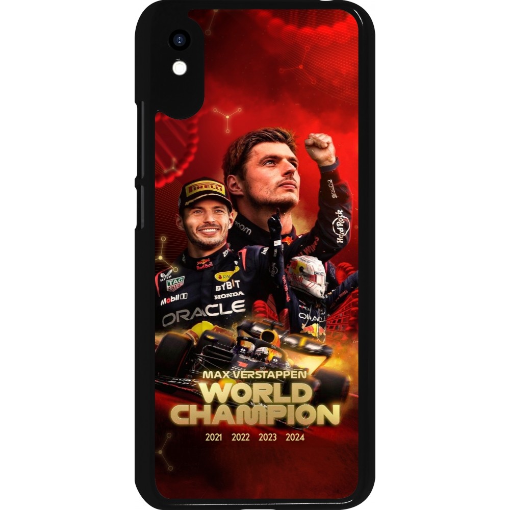 Coque Xiaomi Redmi 9A - Max Verstappen Champion 2023