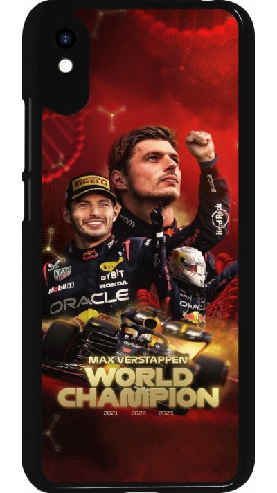Xiaomi Redmi 9A Case Hülle - Max Verstappen Champion 2023