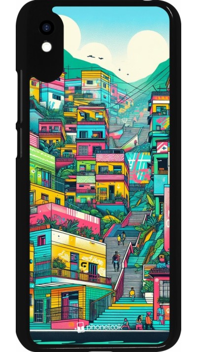 Xiaomi Redmi 9A Case Hülle - Medellin Comuna 13 Kunst