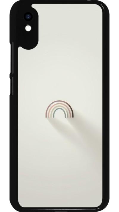 Xiaomi Redmi 9A Case Hülle - Mini Regenbogen Minimal