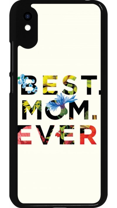 Xiaomi Redmi 9A Case Hülle - Mom 2023 best Mom ever flowers