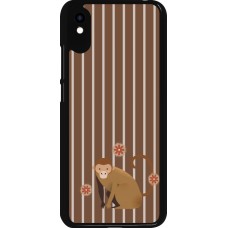 Coque Xiaomi Redmi 9A - Monkey with stripes