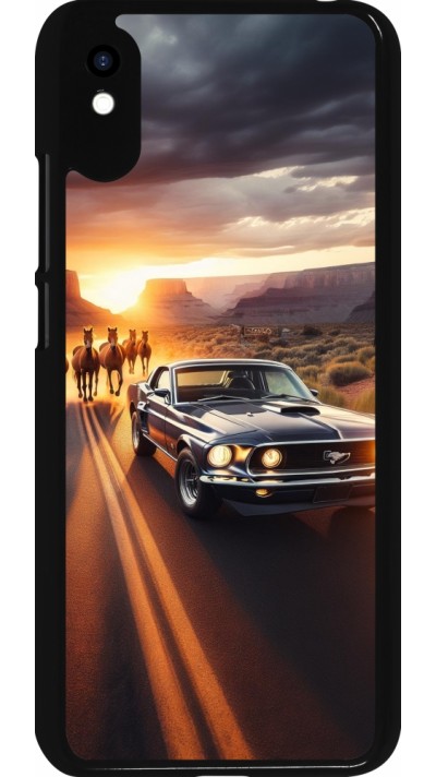 Xiaomi Redmi 9A Case Hülle - Mustang 69 Grand Canyon