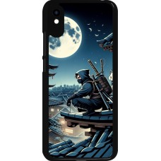 Coque Xiaomi Redmi 9A - Ninja sous la lune
