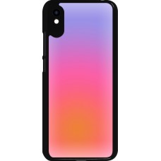 Xiaomi Redmi 9A Case Hülle - Orange Pink Blue Gradient