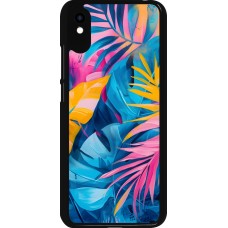 Xiaomi Redmi 9A Case Hülle - Palms Blue