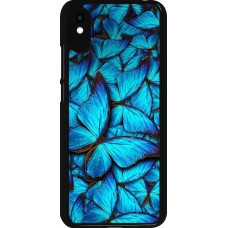 Xiaomi Redmi 9A Case Hülle - Papillon bleu