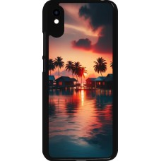 Xiaomi Redmi 9A Case Hülle - Paradies Malediven