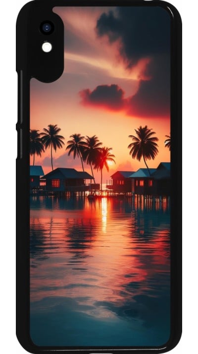 Xiaomi Redmi 9A Case Hülle - Paradies Malediven