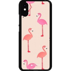 Coque Xiaomi Redmi 9A - Pink Flamingos Pattern
