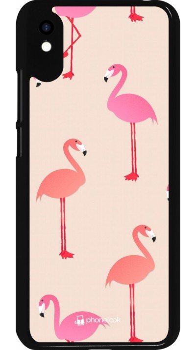 Coque Xiaomi Redmi 9A - Pink Flamingos Pattern