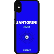 Xiaomi Redmi 9A Case Hülle - Pop Summer Destination Santorini