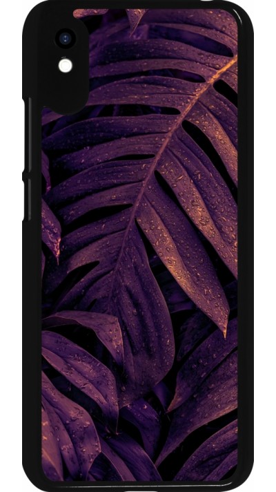 Coque Xiaomi Redmi 9A - Purple Light Leaves