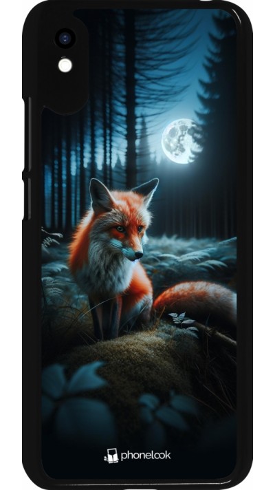 Xiaomi Redmi 9A Case Hülle - Fuchs Mond Wald