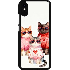 Coque Xiaomi Redmi 9A - Saint Valentines Day 26 Cat Love