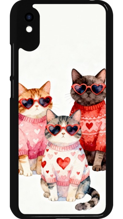 Coque Xiaomi Redmi 9A - Saint Valentines Day 26 Cat Love