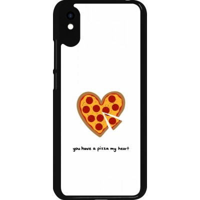 Xiaomi Redmi 9A Case Hülle - Saint Valentines Day 26 You have my pizza heart