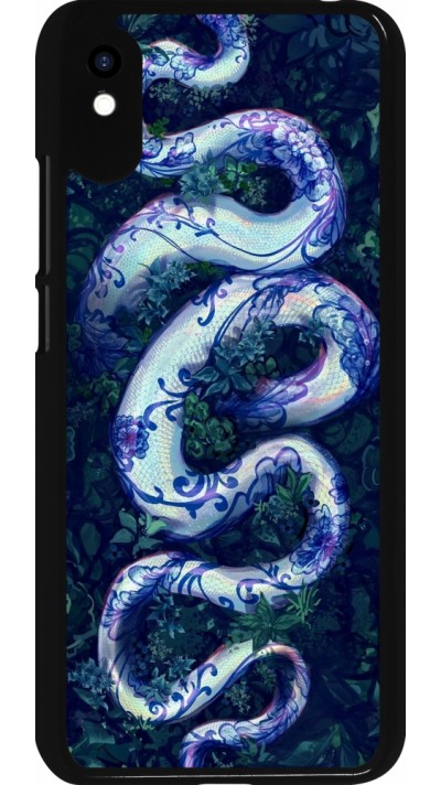 Xiaomi Redmi 9A Case Hülle - Snake Blue Anaconda