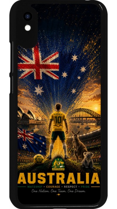 Coque Xiaomi Redmi 9A - Football Australie splash 2026