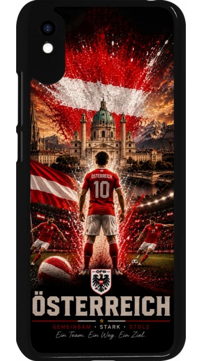 Coque Xiaomi Redmi 9A - Football Autriche splash 2026