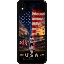 Coque Xiaomi Redmi 9A - Football États-Unis splash 2026