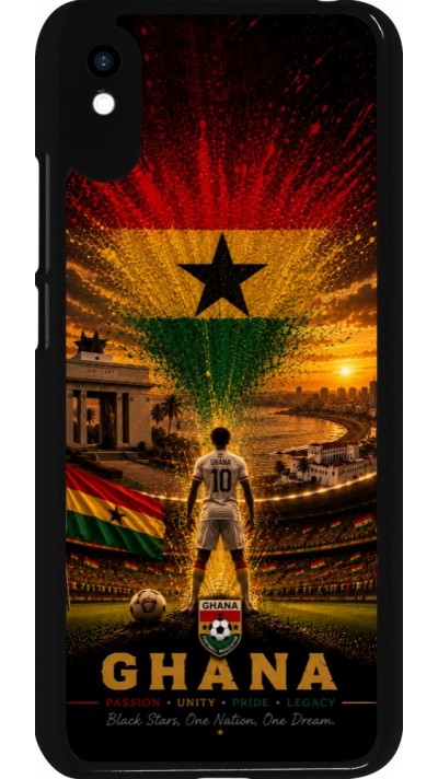 Coque Xiaomi Redmi 9A - Football Ghana splash 2026