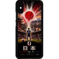 Coque Xiaomi Redmi 9A - Football Japon splash 2026