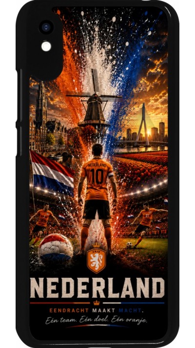 Coque Xiaomi Redmi 9A - Football Pays-Bas splash 2026