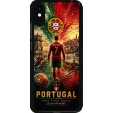 Coque Xiaomi Redmi 9A - Football Portugal splash 2026