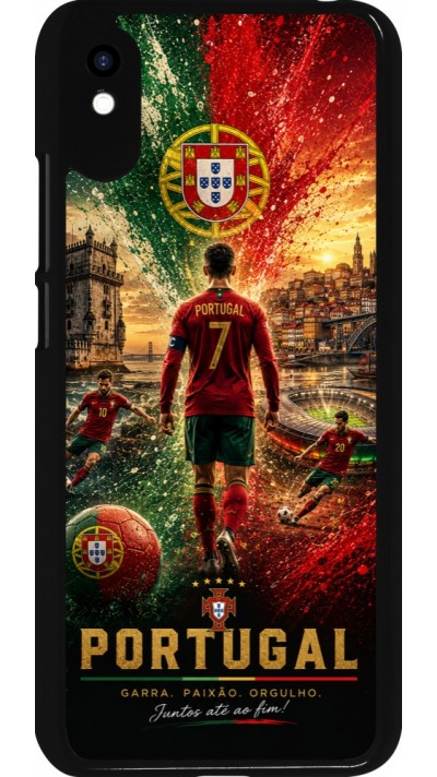 Coque Xiaomi Redmi 9A - Football Portugal splash 2026