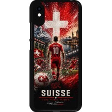 Coque Xiaomi Redmi 9A - Football Suisse splash 2026