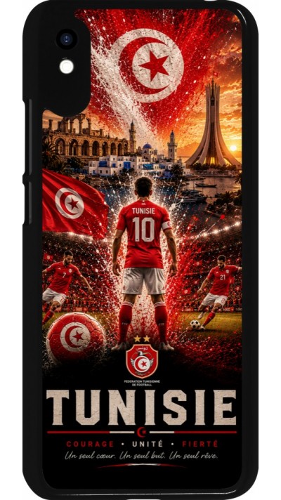 Coque Xiaomi Redmi 9A - Football Tunisie splash 2026
