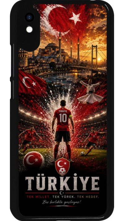 Coque Xiaomi Redmi 9A - Football Turquie splash 2026