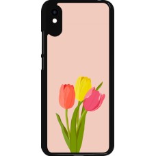 Xiaomi Redmi 9A Case Hülle - Spring 23 tulip trio