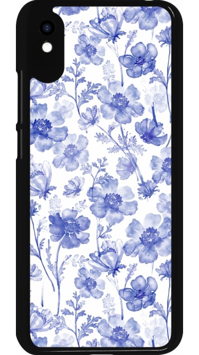 Coque Xiaomi Redmi 9A - Spring 23 watercolor blue flowers