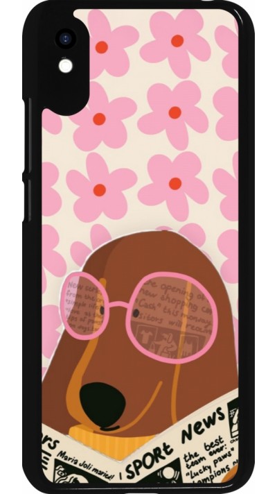 Coque Xiaomi Redmi 9A - Dog with newspaper 2026