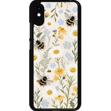Coque Xiaomi Redmi 9A - Pattern bees Spring 2026