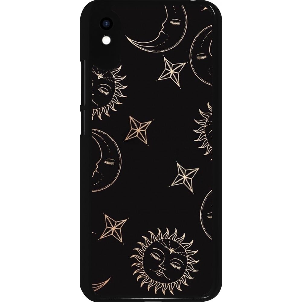 Xiaomi Redmi 9A Case Hülle - Suns and Moons