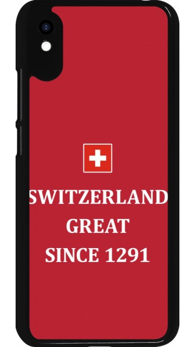 Coque Xiaomi Redmi 9A - Switzerland Great Since 1291