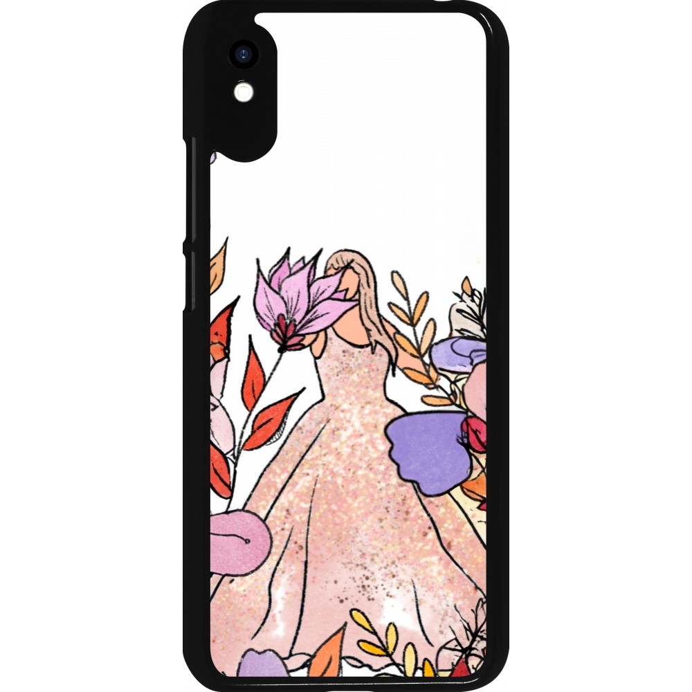Xiaomi Redmi 9A Case Hülle - Taylor Swift Sketch - White