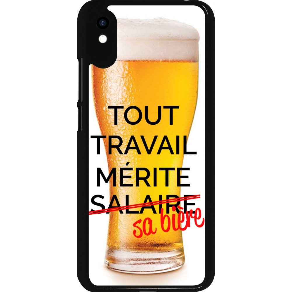 Coque Xiaomi Redmi 9A - Tout travail mérite sa bière