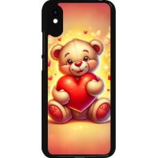 Xiaomi Redmi 9A Case Hülle - Valentin 2024 Teddy Liebe