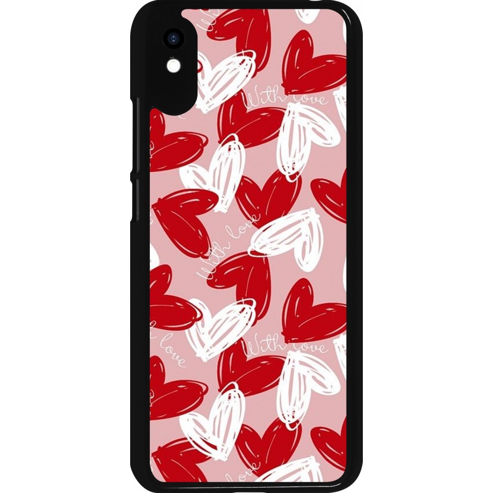 Xiaomi Redmi 9A Case Hülle - Valentine 2024 with love heart