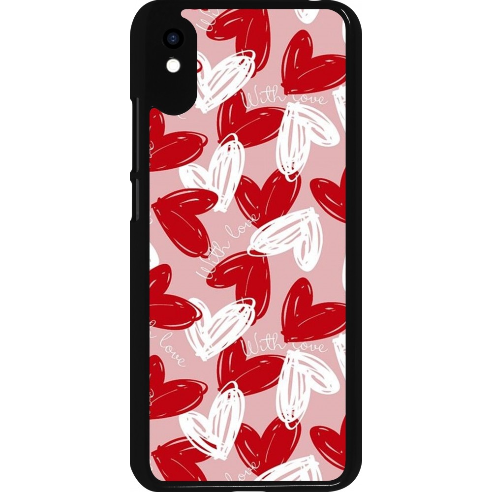 Coque Xiaomi Redmi 9A - Valentine 2024 with love heart