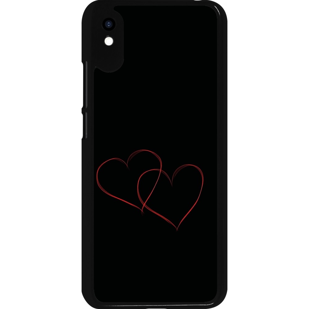 Xiaomi Redmi 9A Case Hülle - Valentine 2023 attached heart
